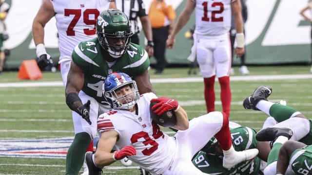 New York Jets edge rusher Bryce Huff.